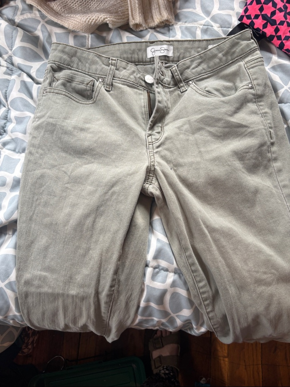 Jessica Simpson Rolled Crop Skinny Jeans